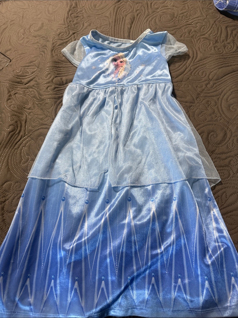 Disney Light Blue Elsa Costume Dress for Kids